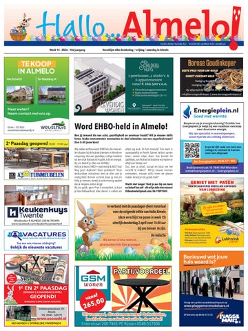 Hallo Almelo wk 14 2026