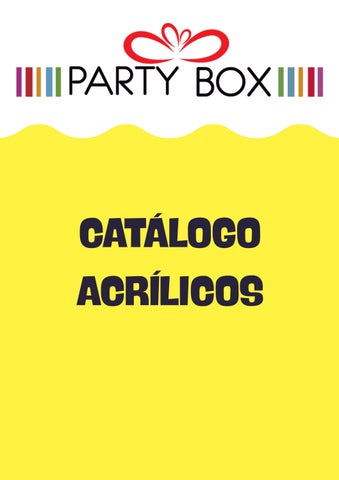catalogo acrilicos
