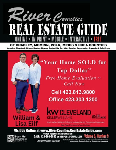 River Counties Real Estate Guide Volume 6, Number 3