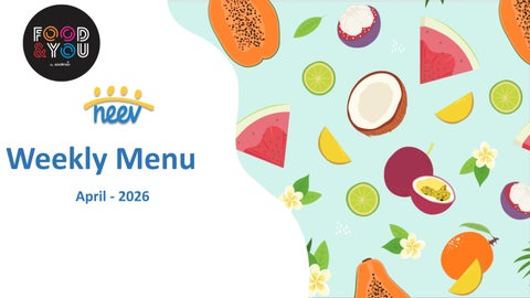 Breakfast Menu  -April -2026