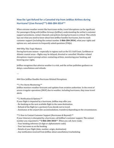 how-do-i-get-refund-for-a-canceled-trip-from-jetblue-airlines-during-hurricane-customer-servive