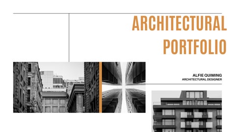 ARCHITECTURAL PORTFOLIO-ALFIE QUIMING