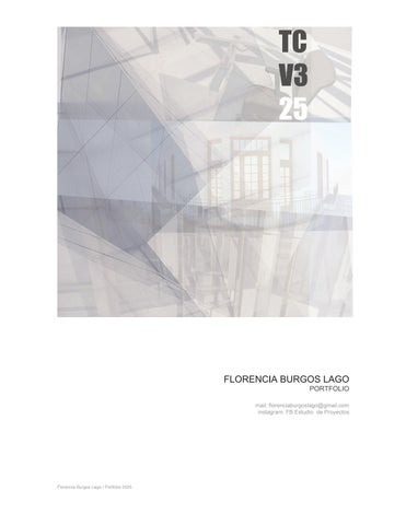 Portfolio Florencia Burgos Lago