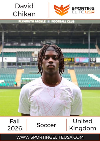 David Chikan Sporting CV