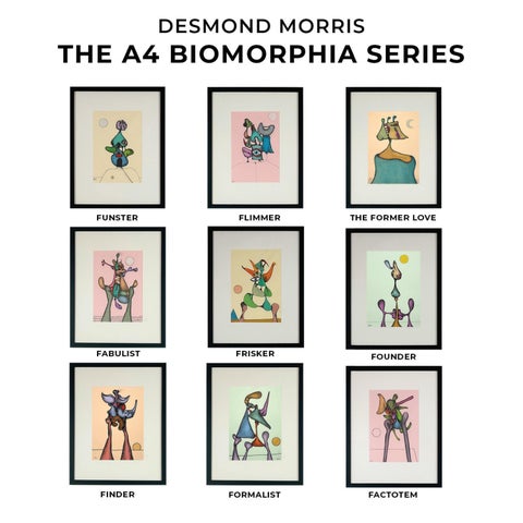 Desmond Morris - The A4 Biomorphia Series