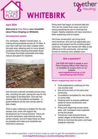 Whitebirk April 2026