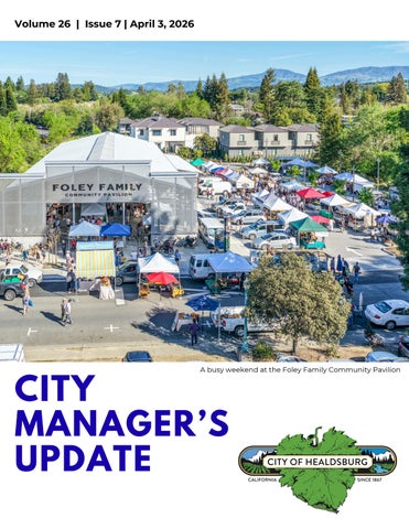 City Manager's Update April 3, 2026