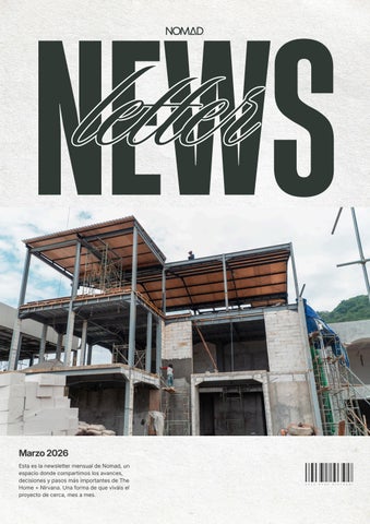 NOMAD Newsletter Marzo 2026