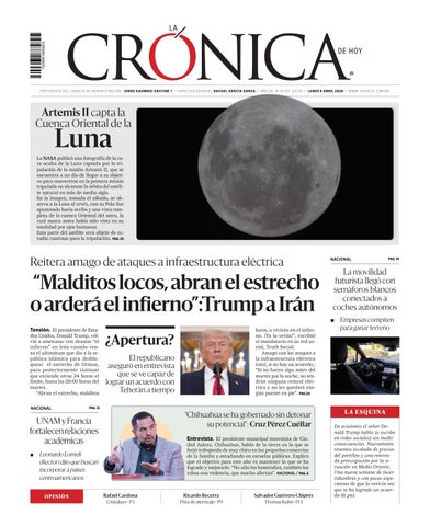 La Crónica de Hoy 06-04-2026