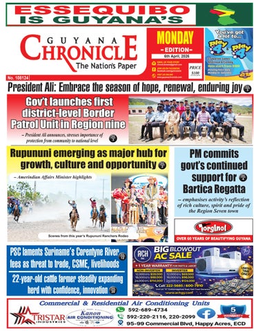 Guyana Chronicle E-Paper 06-04-2026