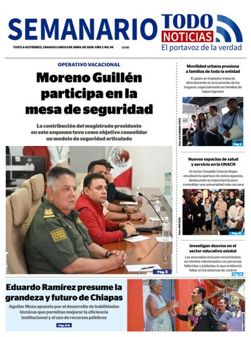 LUNES 06 DE ABRIL DE 2026