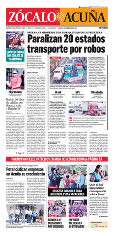 Acuña 06 de abril de 2026