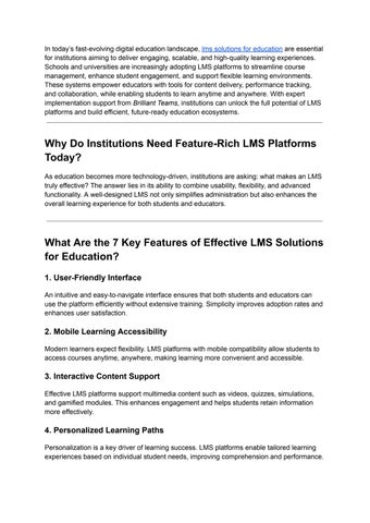 7 Key Features of Effective LMS Solutions for Education (1)