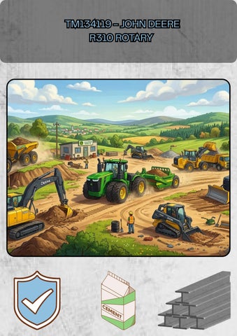 TM134119 - JOHN DEERE R310 ROTARY 