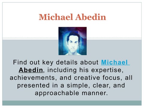 Michael Abedin