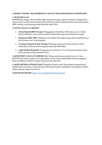 HINO99 - Pusat Deposit QRIS Tercepat 2026