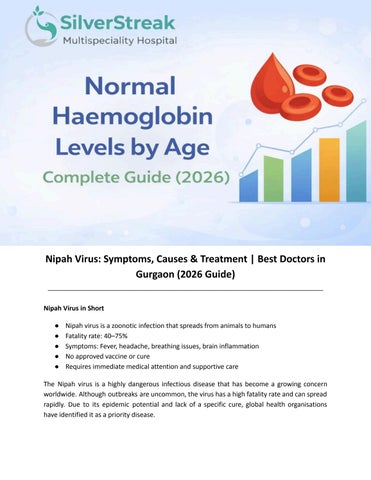 Nipah Virus: Symptoms, Causes & Treatment | Best Doctors in Gurgaon (2026 Guide)