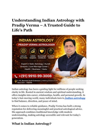 Indian Astrology