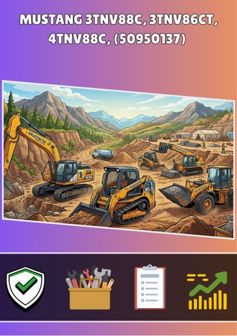 MUSTANG 3TNV88C, 3TNV86CT, 4TNV88C, (50950137) 