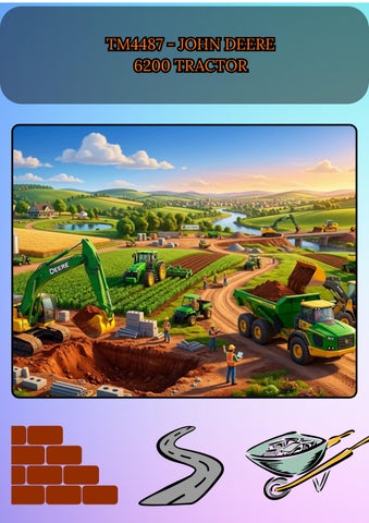 TM4487 - JOHN DEERE 6200 TRACTOR