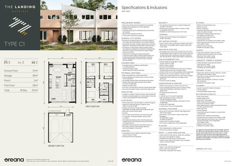 The Landing Werribee Townhome Type C1