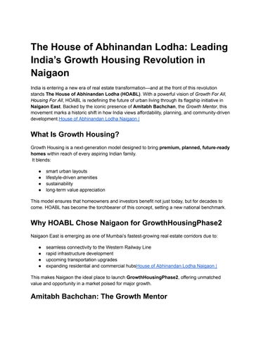 The House of Abhinandan Lodha_ Leading India’s Growth Housing Revolution in Naigaon